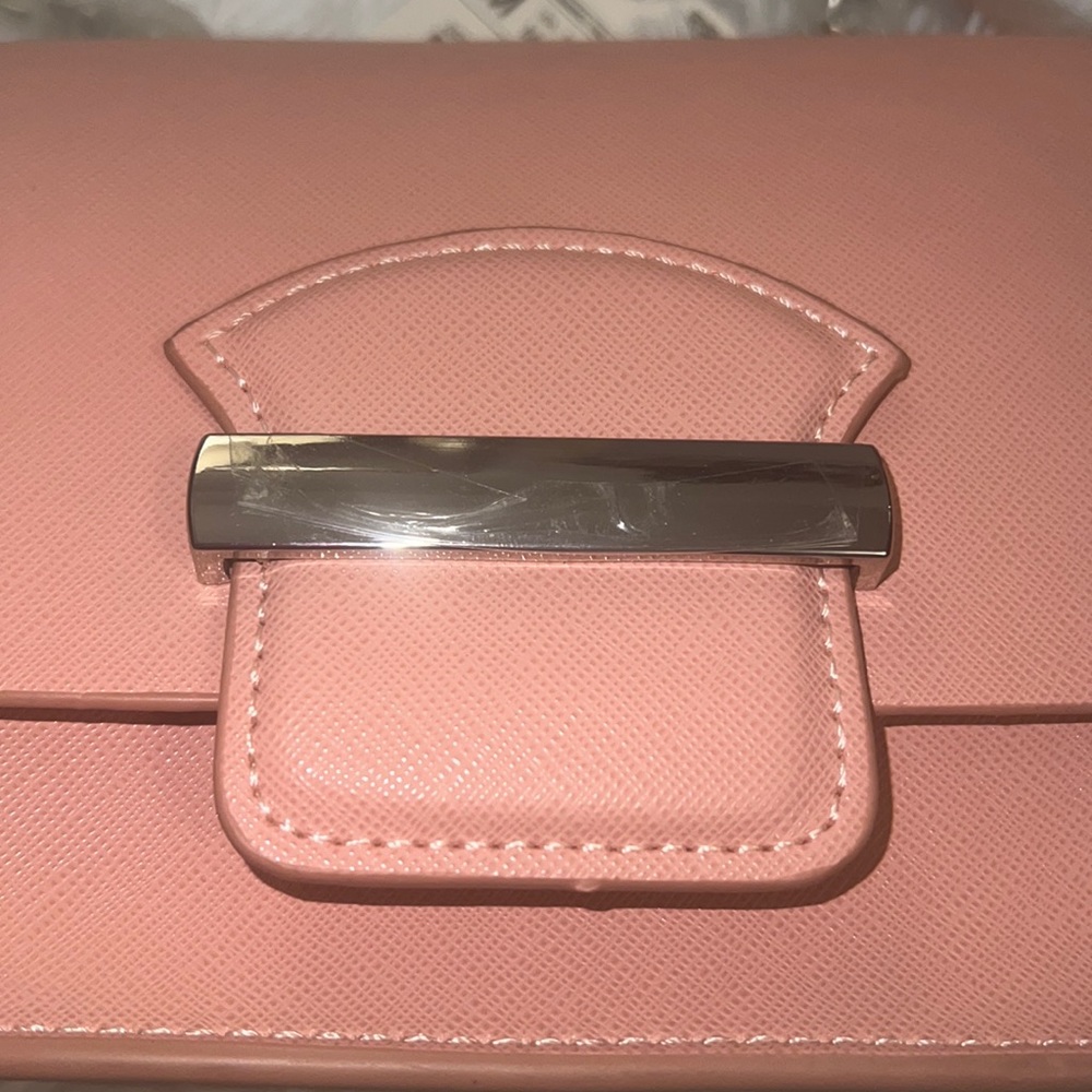 Zara Pink Mini Crossbody Bag w/Chain Strap - NWT - Picture 7 of 14